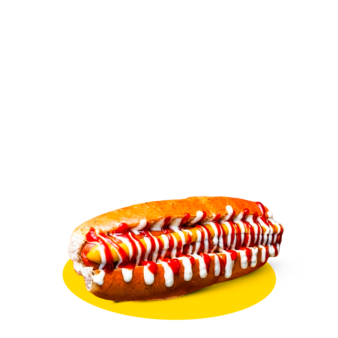 Super panchos Aleman con pan Briosh
